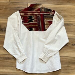 Banjo Western Wear Ladies Shirt, Size Medium
